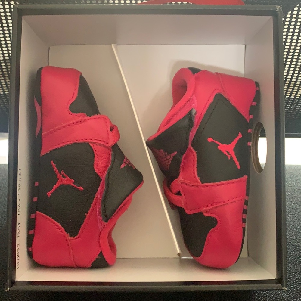 Never worn-in box baby Jordan’s!